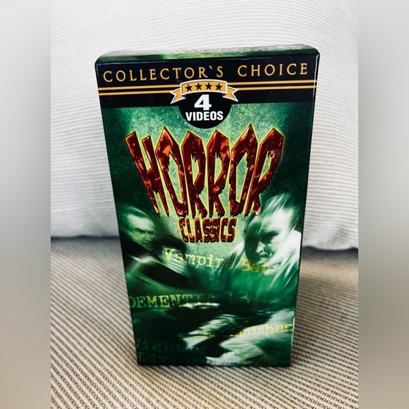 New😱Madacy Entertainment Inc. 1998 Collector’s Choice Horror Classics VHS - Picture 4 of 6